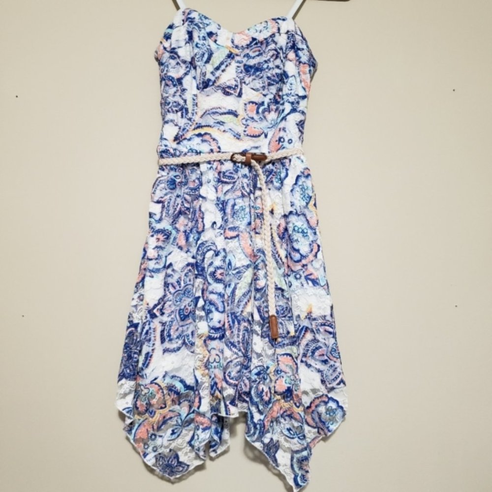 As U Wish Floral Lace Dress